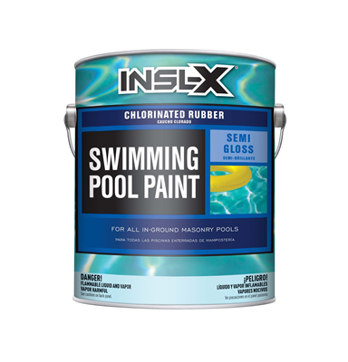 Insl-X Swimming Pool Paint Chlorinated Rubber Semi-Gloss White