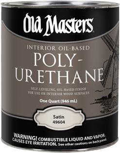 OLD MASTERS INTERIOR OIL-BASED POLYURETHANE
