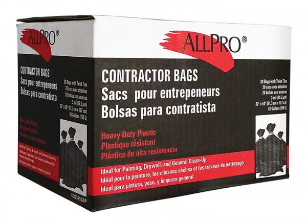 ALLPRO CONTRACTOR BAGS 42 GALLON 1583020