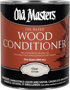 OLD MASTERS OIL BASED WOOD CONDITIONER