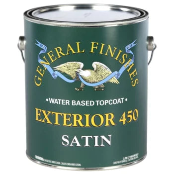 GENERAL FINISHES EXTERIOR 450 WATER BASED OUTDOOR TOPCOAT