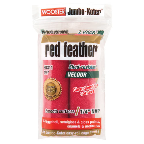 WOOSTER JUMBO-KOTER RED FEATHER RR311