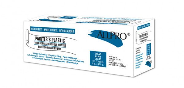 ALLPRO HIGH DENSITY PLASTIC 9X400 .31 MIL 1507551