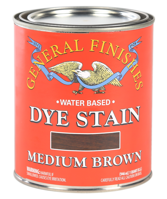 GENERAL FINISHES WATER BASED DYE STAIN