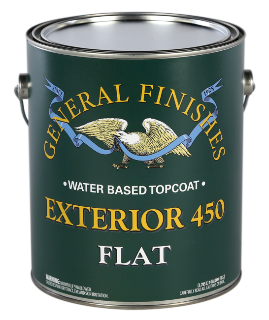 GENERAL FINISHES EXTERIOR 450 WATER BASED OUTDOOR TOPCOAT